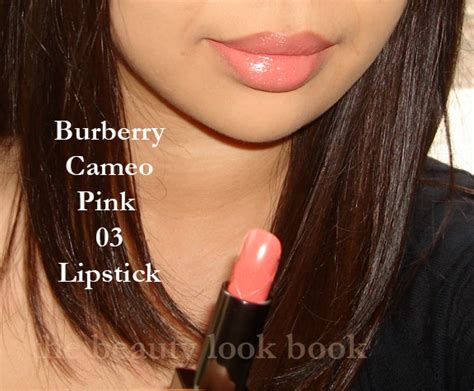 burberry cameo lipstick review|Burberry No. 3 Cameo Pink .